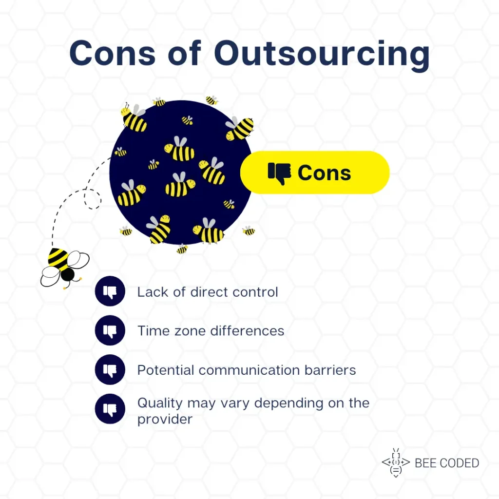 Cons of Outsourcing