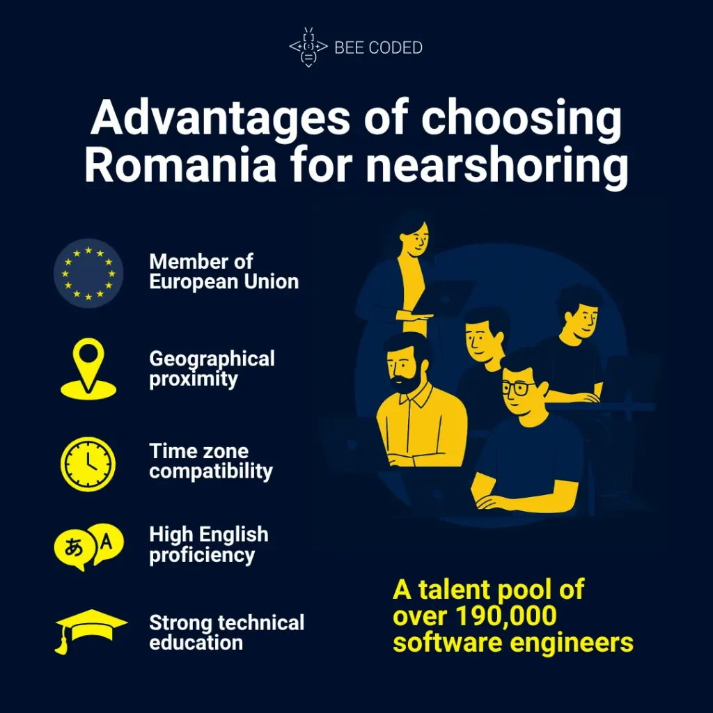 choosing romania for nearshoring