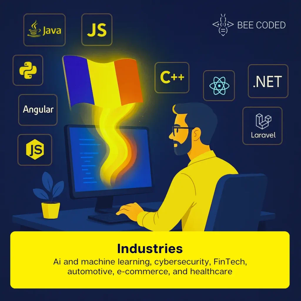 tech stack romanian developers