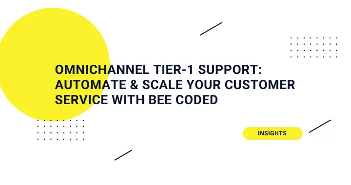 Omnichannel Tier-1 Support: Automate & Scale Your Customer Service with BEE CODED